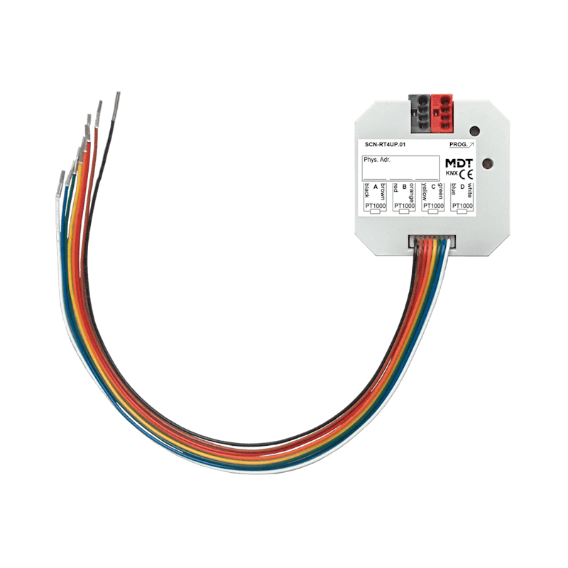 KNX Temperature Controller 4F Flush SCN-RT4UP.01