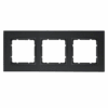 Plastic Frame 3-Fold for KNX 55mm systems
