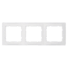 Plastic Frame 3-Fold for KNX 55mm systems