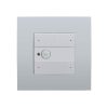 Qbus Push Button with Motion Sensor 4F Niko Silver