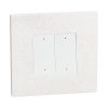biticino Push Button 4+4F RGB Led. SWC04/YNB White